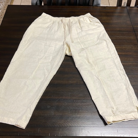 Cathy Daniel’s Linen blend pants - Picture 1 of 4